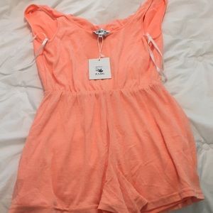 brand new romper/beach cover up